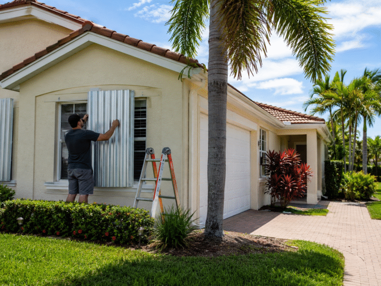 Preparacion para la temporada de huracanes en casas del suroeste de Florida